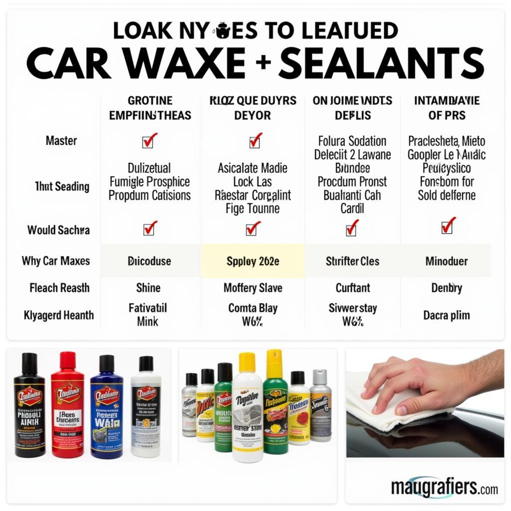 Comparing top car waxes and sealants of 2015