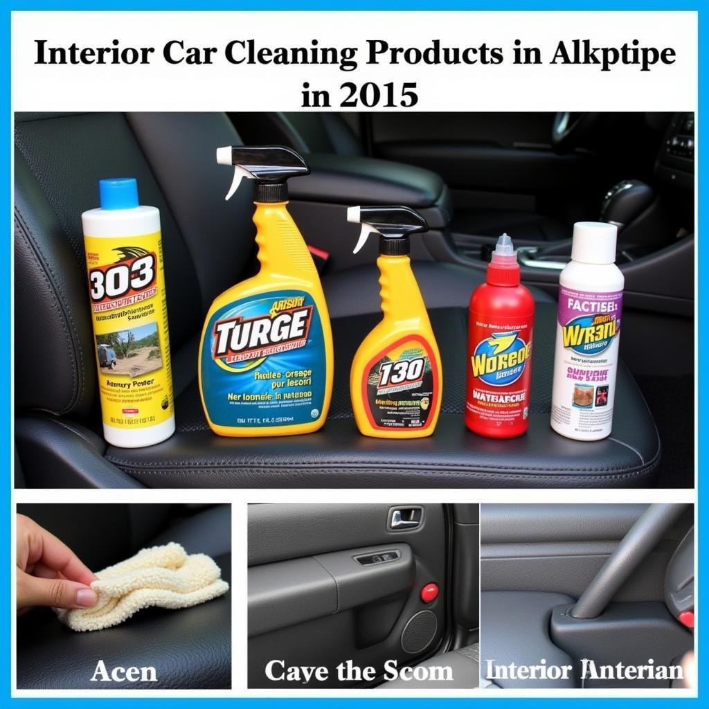 Top interior car cleaning products from 2015