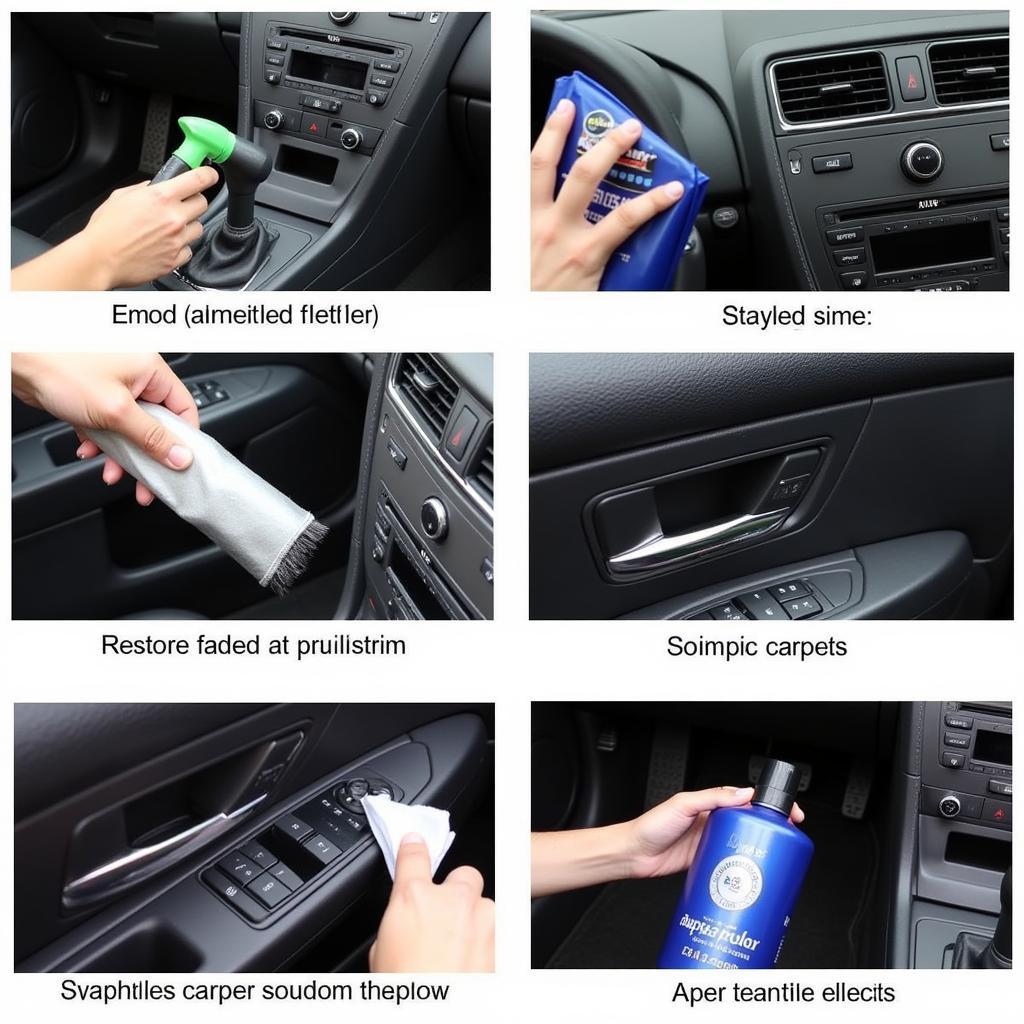 Interior car detailing in Arizona, 2018