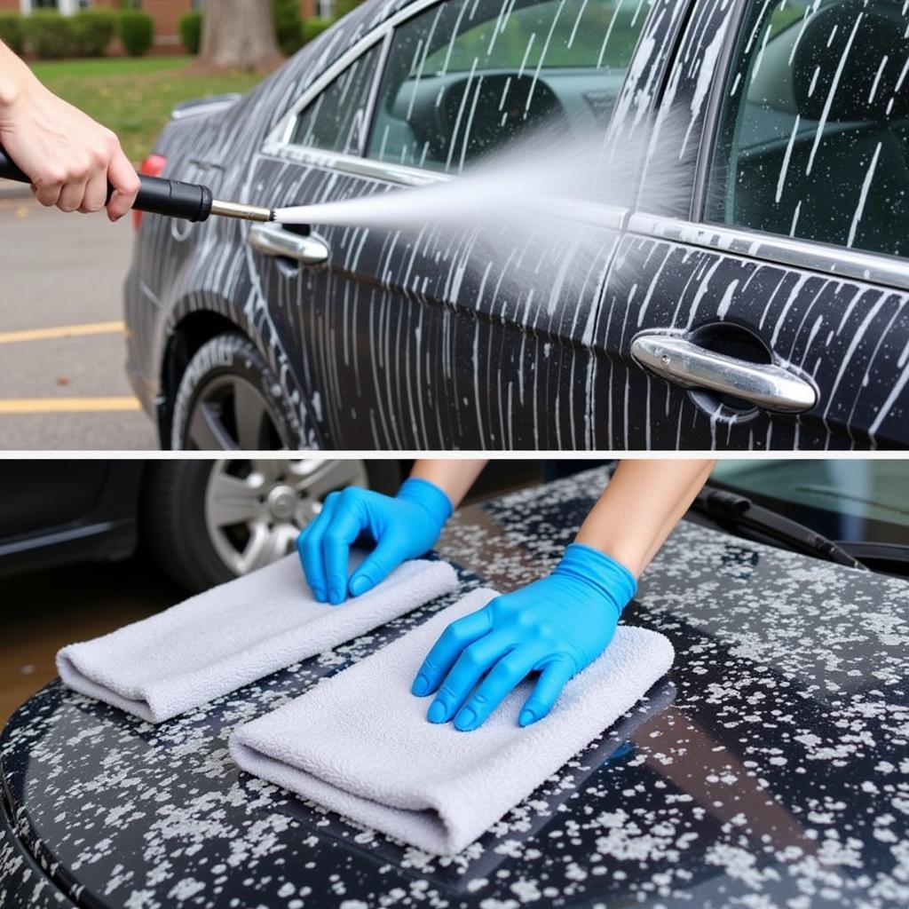 A Plus Car Wash Exterior Detailing