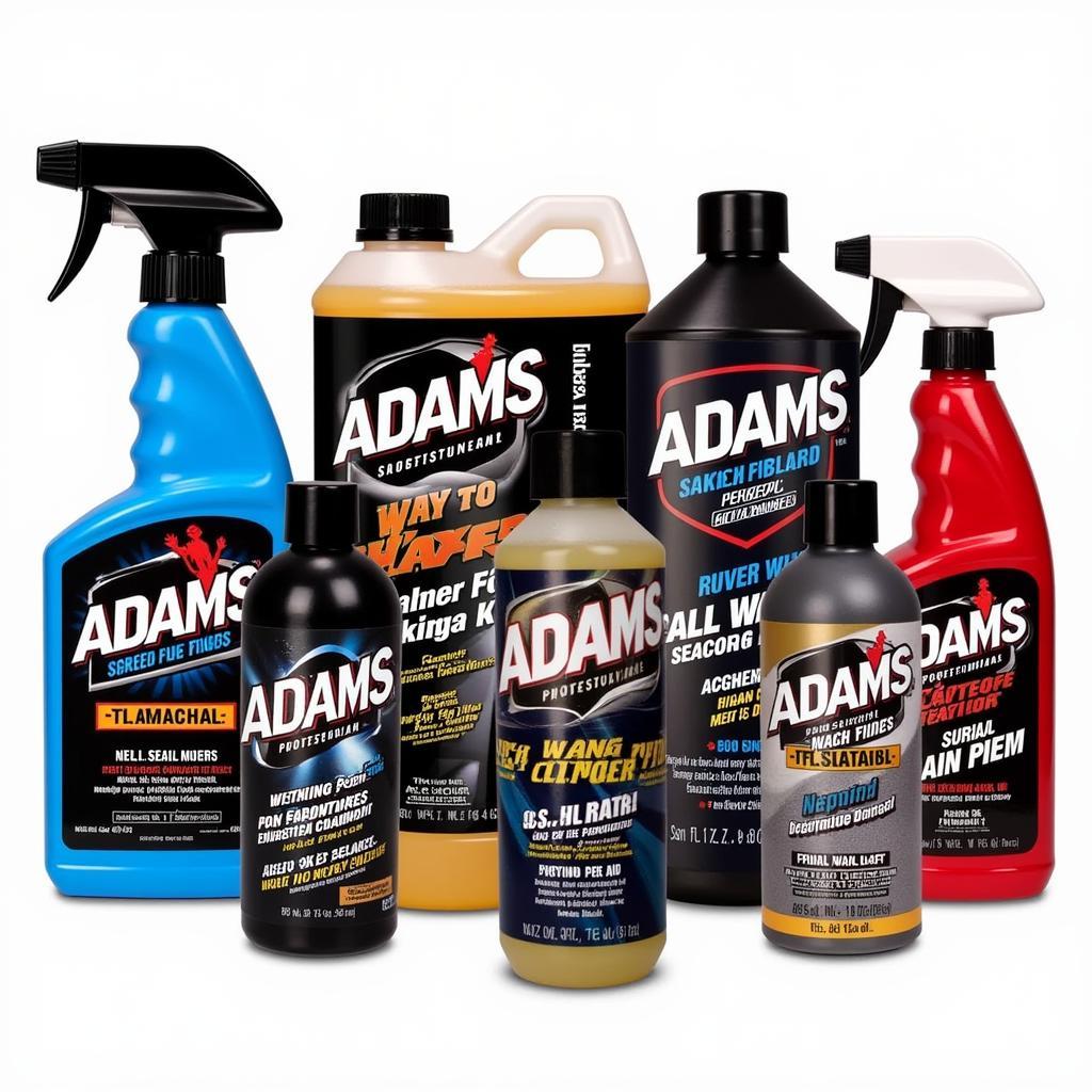 Adams Products: Quality and Range