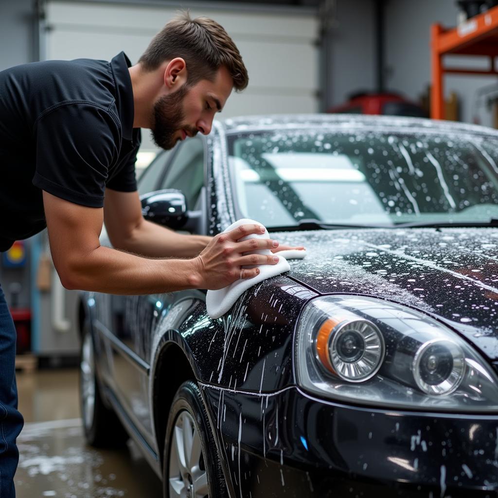 Exterior Car Wash in Addison