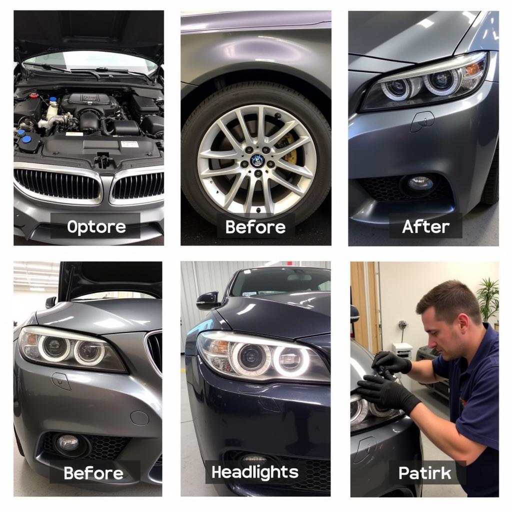 Additional Car Detailing Services: Engine Bay Cleaning, Wheel Detailing, Headlight Restoration, and Paintless Dent Repair