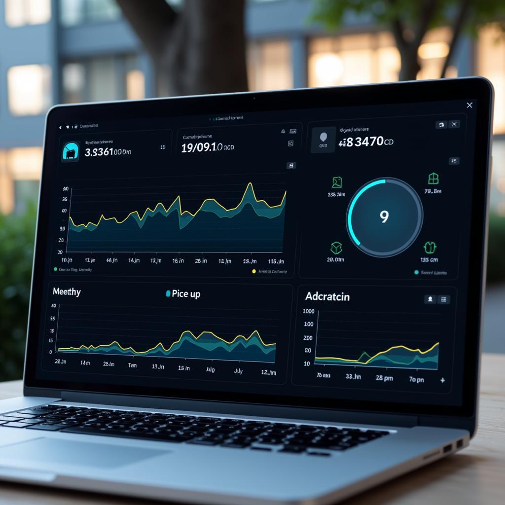 Advanced Car Data Analysis Software Displaying Performance Trends