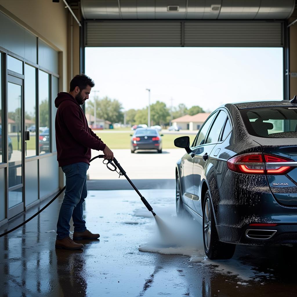 Altamonte Self-Service Car Wash in Action