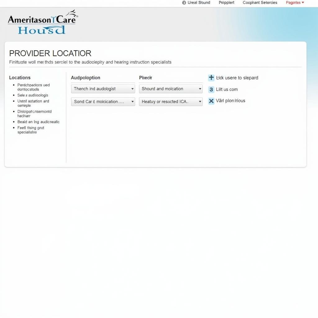 Ameritas Sound Care Provider Locator