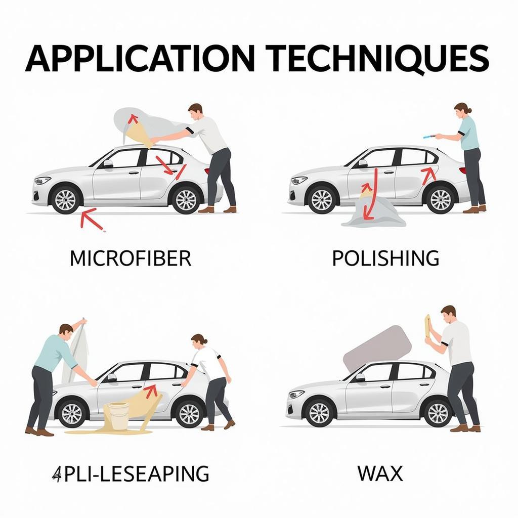 Applying Car Detailing Solutions: Proper Techniques for Washing, Drying, Polishing, and Waxing