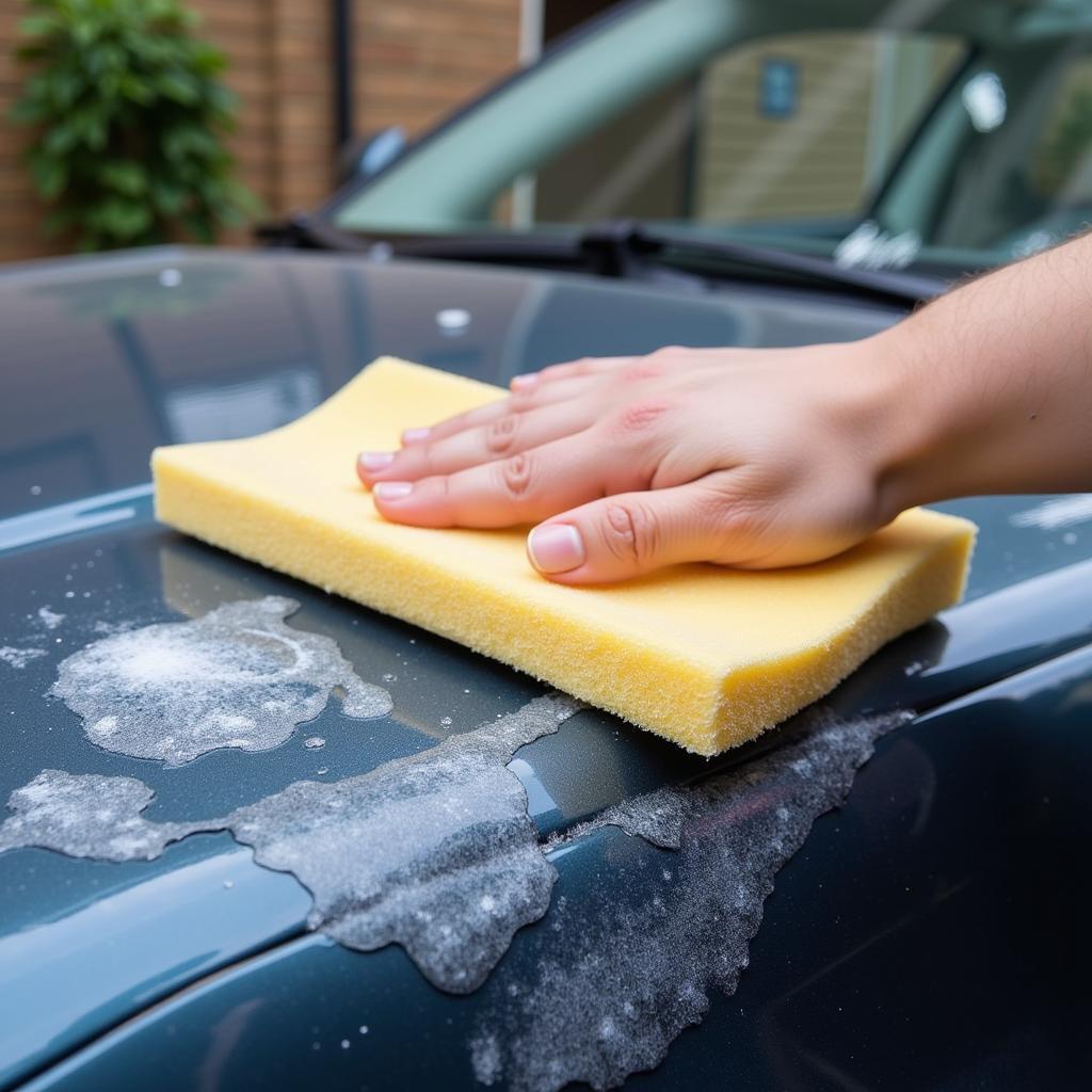 Applying Car Wax for Protection