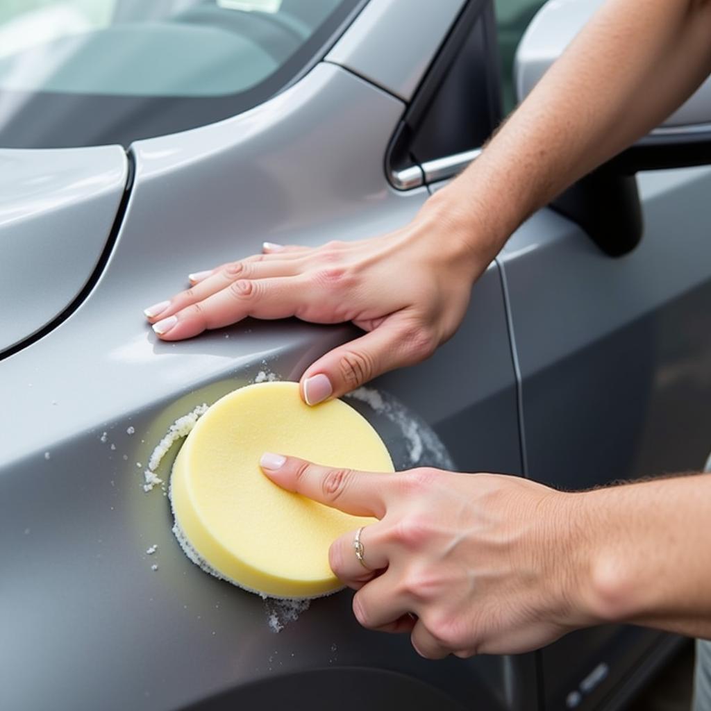 Applying Car Wax for Protection