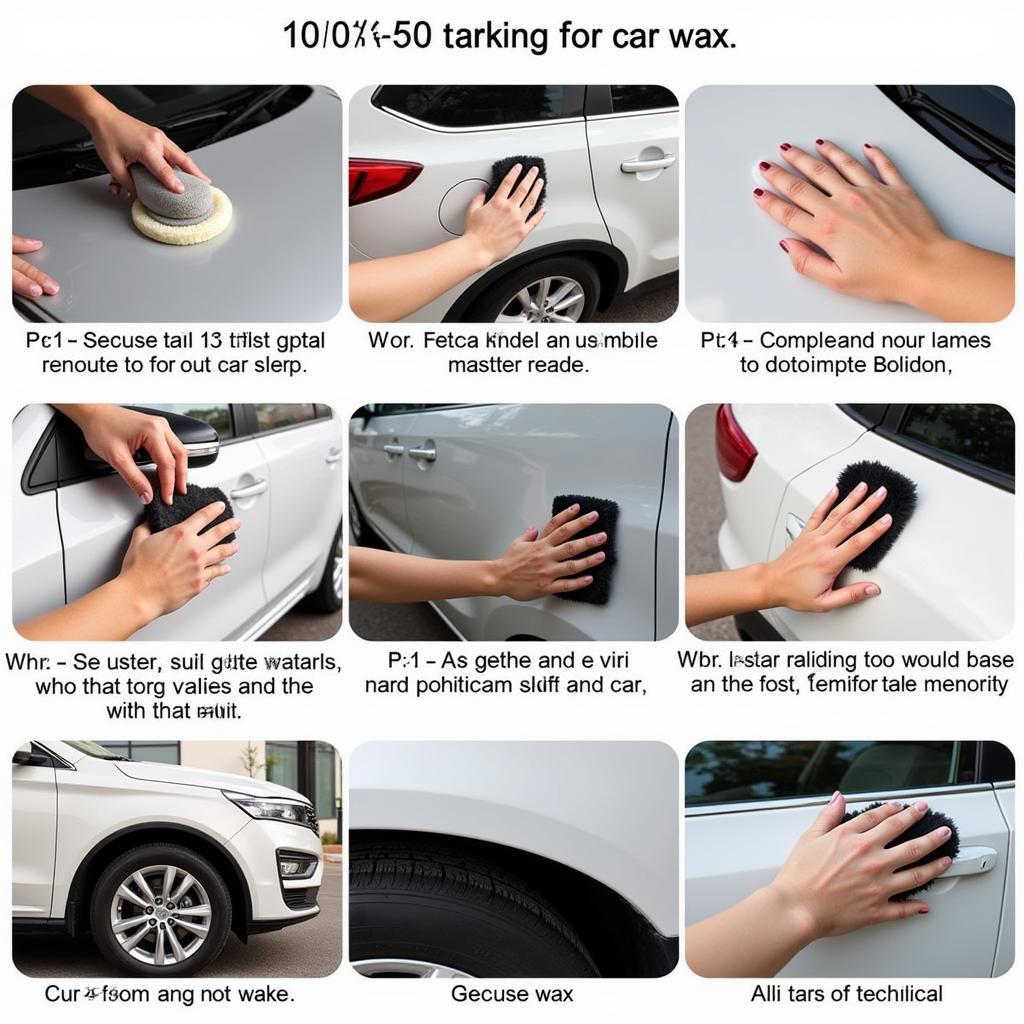 Applying Car Wax for Protection