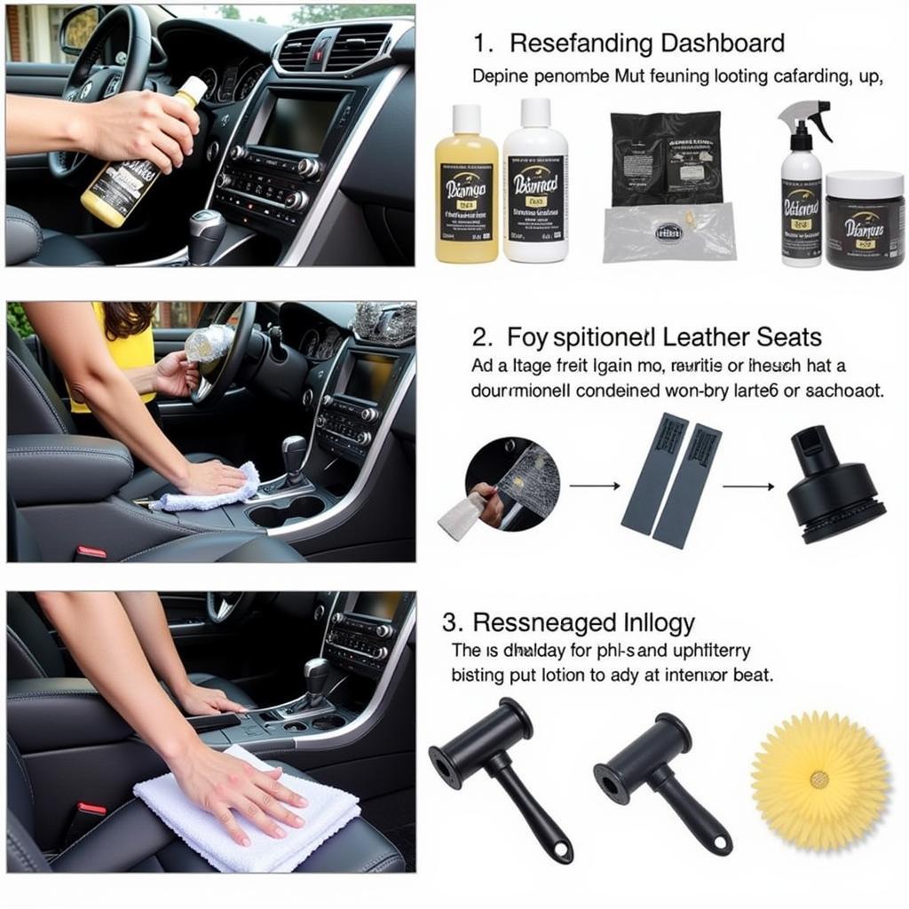 Applying Interior Car Detailing Products Correctly