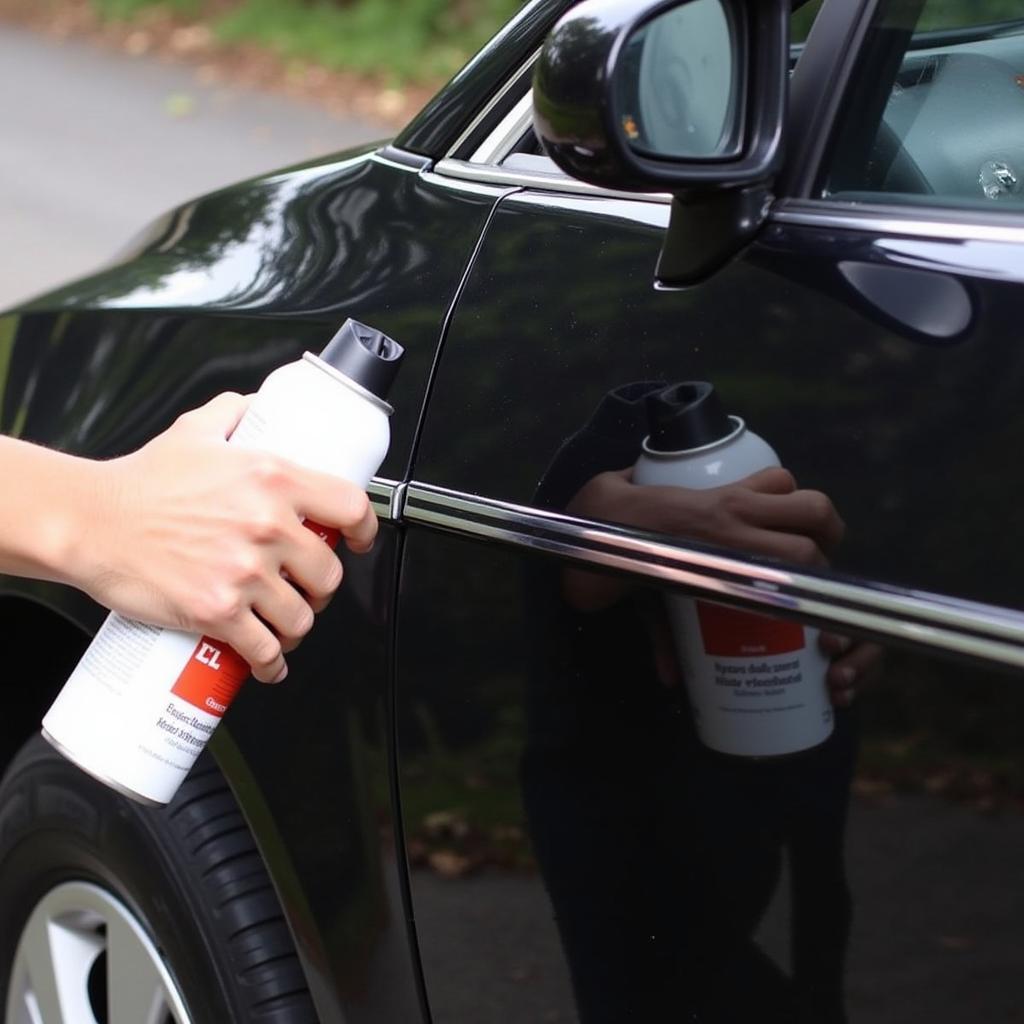 Applying UV Protectant to Black Car Trim for Long-Lasting Protection