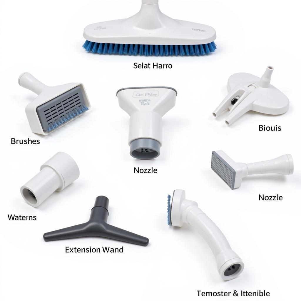 Variety of Aqua Pro Steamer Attachments