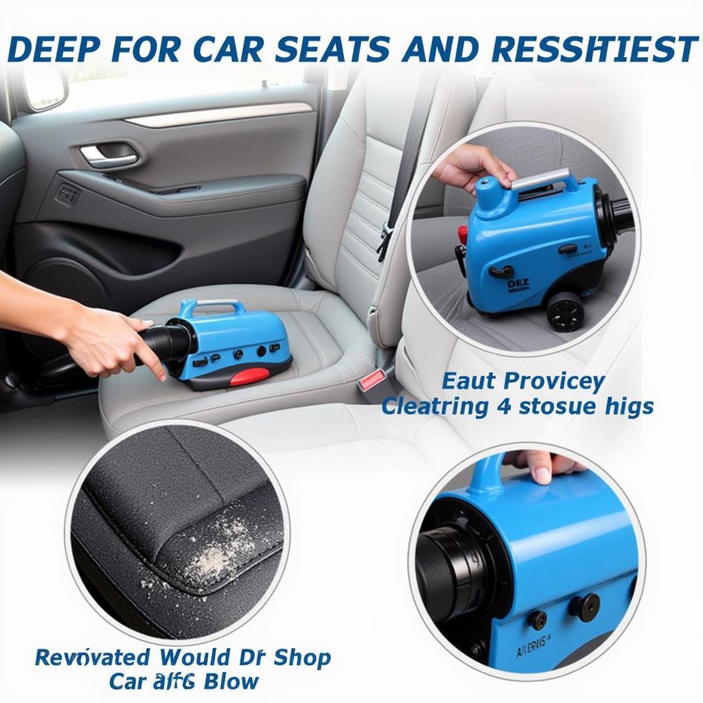 Aqua Pro Vac Extractor Deep Cleaning Car Interior