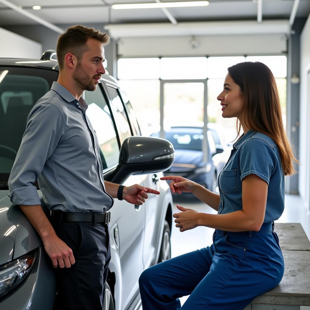 Asking Questions to a Car Detailer in Sidney