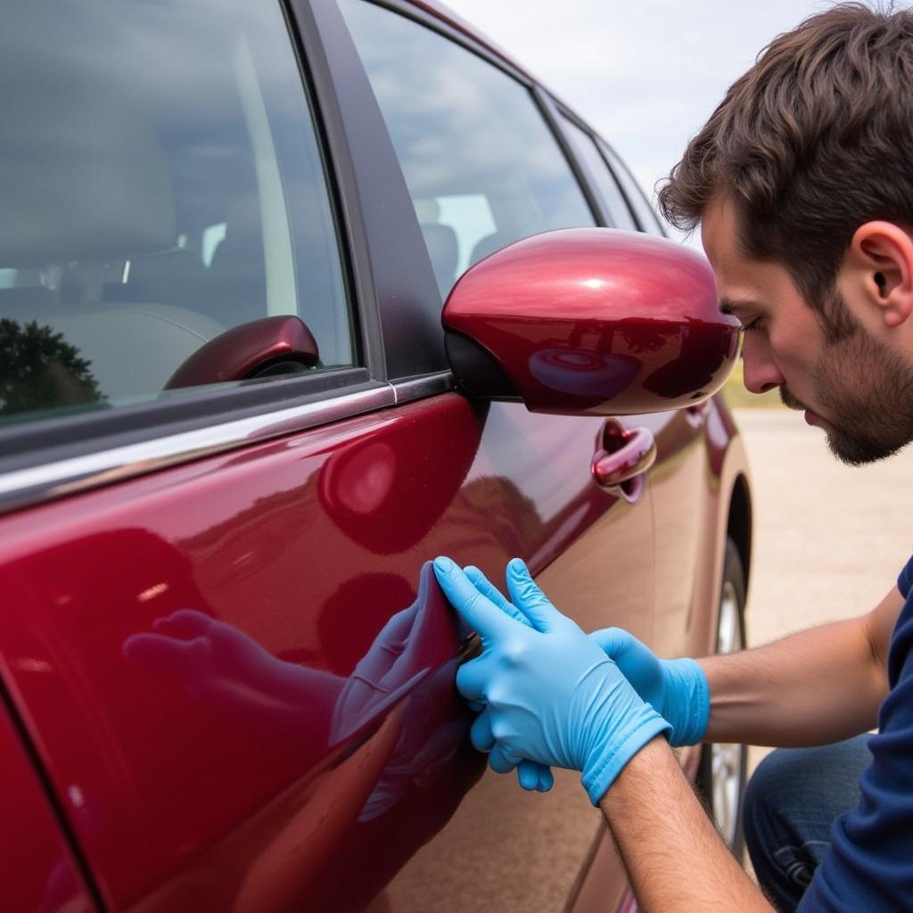 Assessing Car Paint Condition Before Detailing