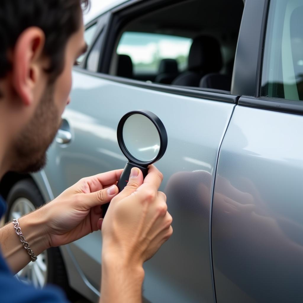 Assessing Minor Car Scratch Damage