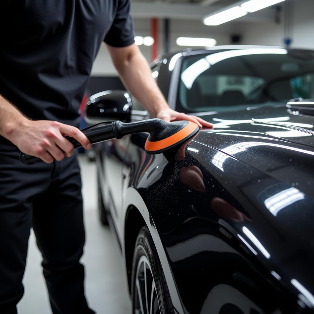 Ceramic Coating Application in Atlanta Car Detailing