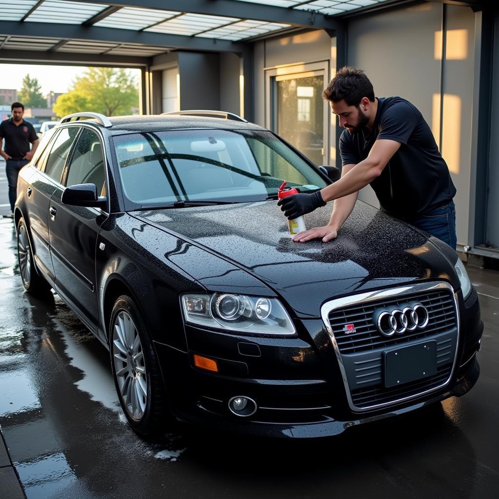 Audi Car Wash Detailing