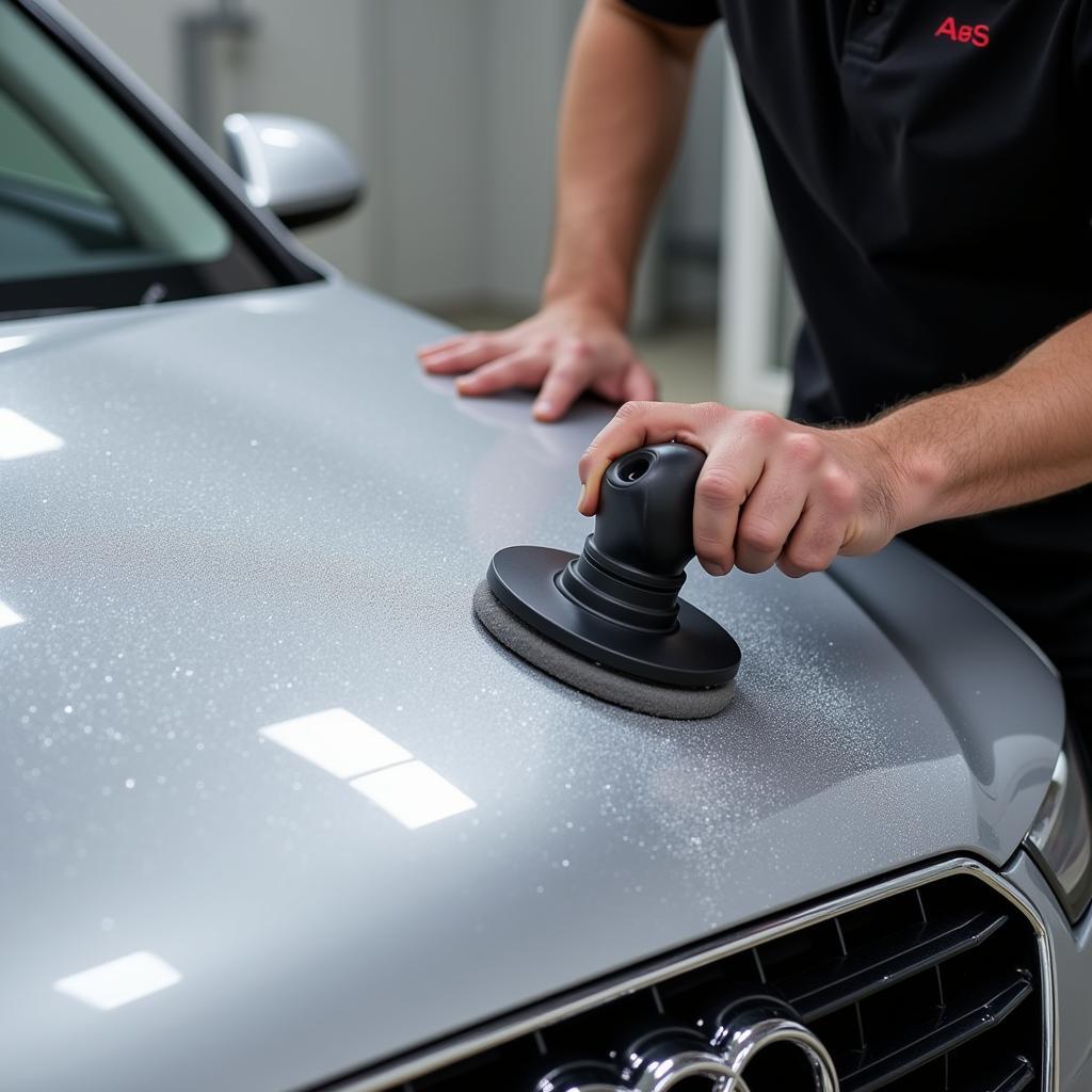 Audi Detailing Ceramic Coating Application