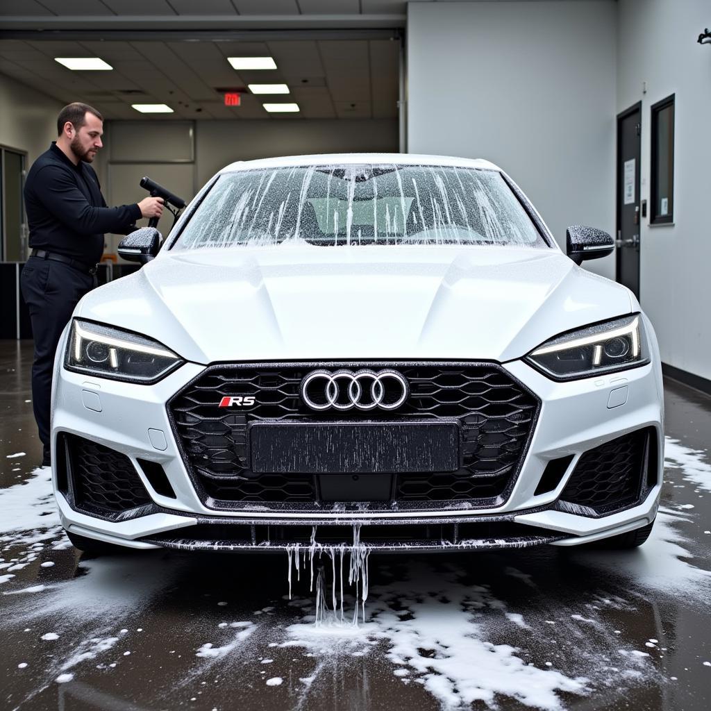 Audi RS5 Pre-Wash Detailing