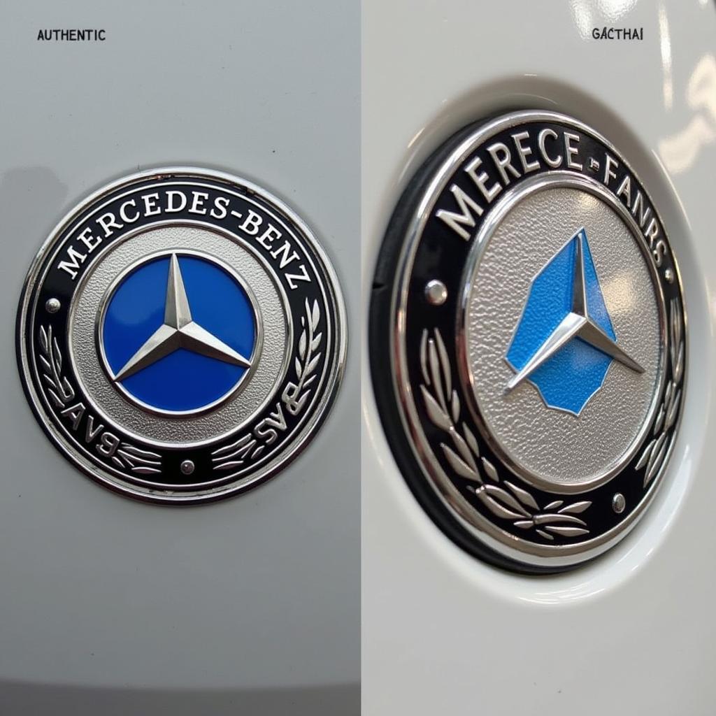 Identifying Authentic vs. Counterfeit Mercedes-Benz Badges