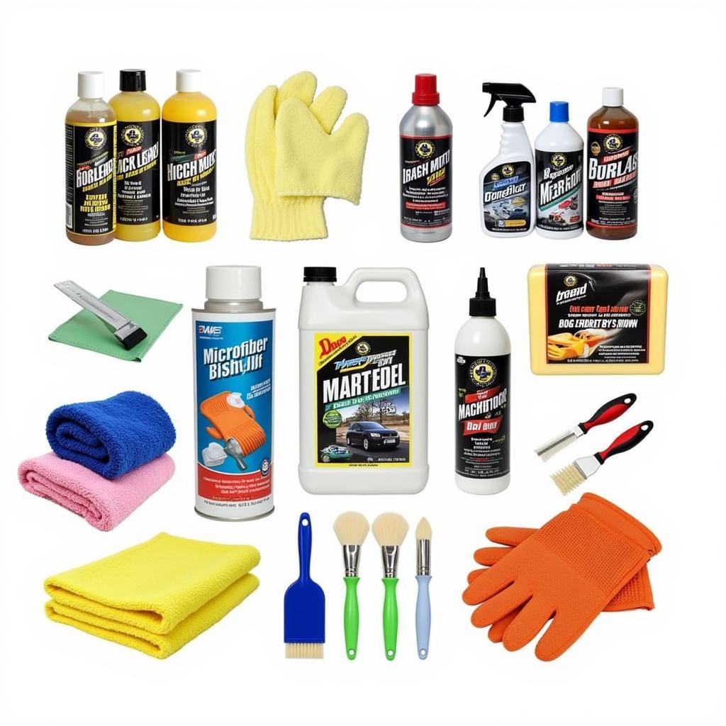 DIY Auto Car Wash Detailing Supplies