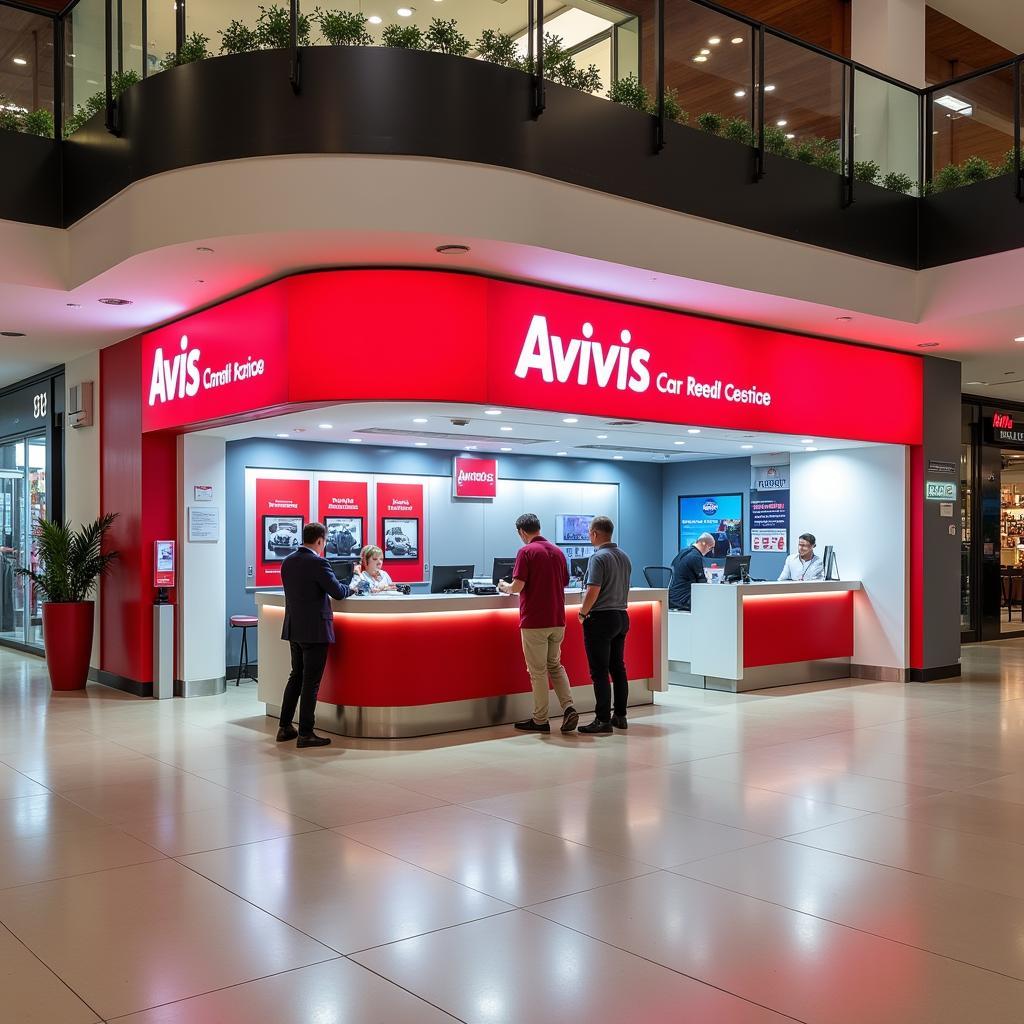 Avis Car Hire Sandton City Location