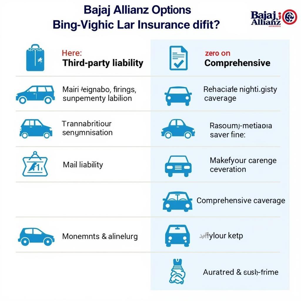 Bajaj Allianz Car Insurance Policy Coverage Options