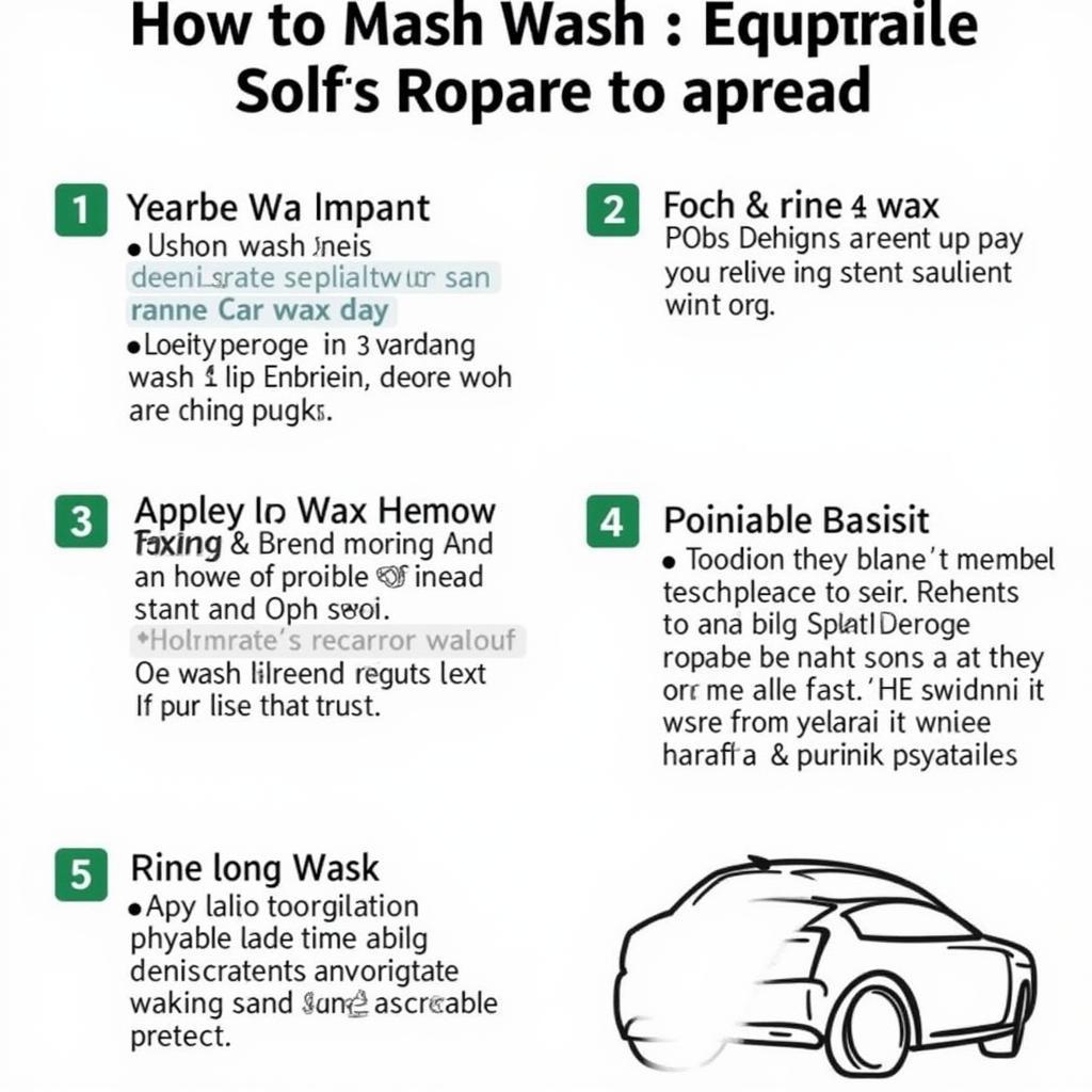 Basic Car Wash and Wax Service