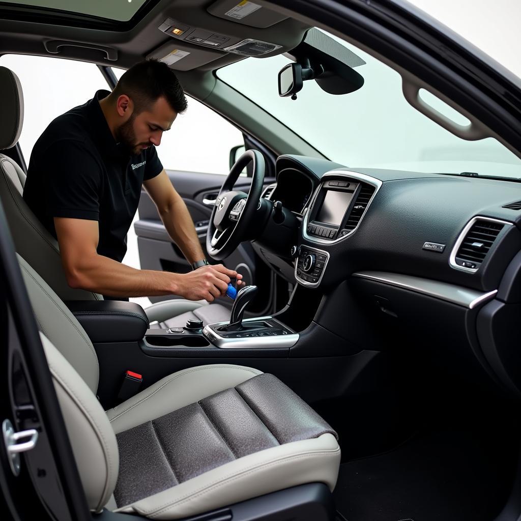 Interior Cleaning Detail in Baxter Car Detailing