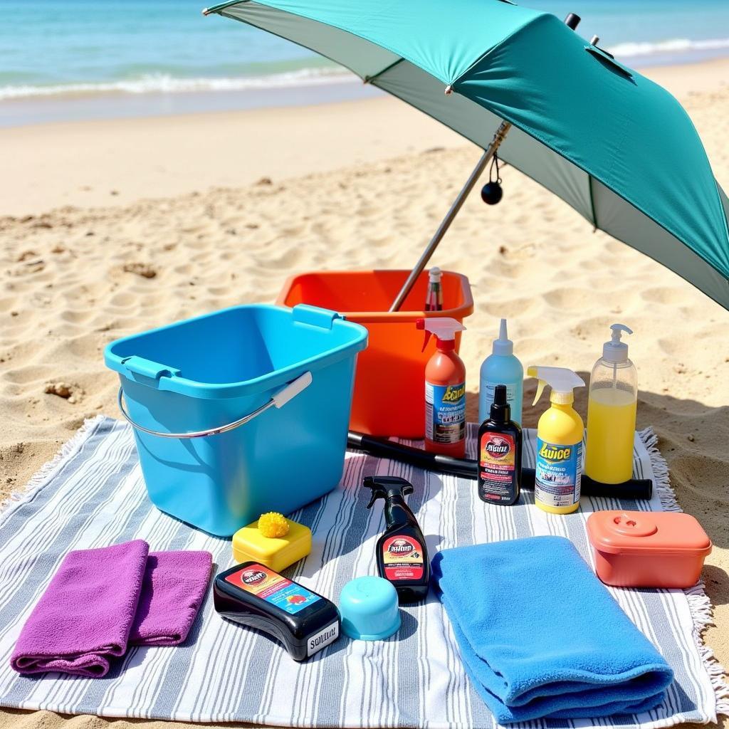 Beach Car Detailing Supplies: Essential Tools and Products