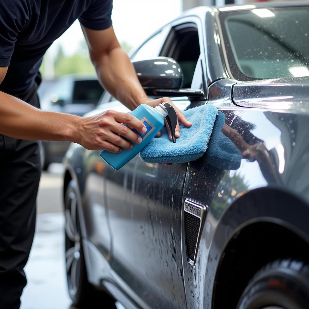 Exterior Car Wash in Beaverton