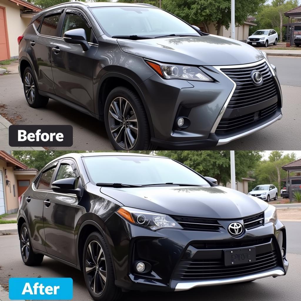 Before & After Car Detailing Transformation in Mexico