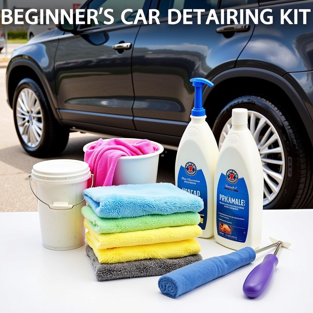 Beginner Car Detailing Kit Essentials