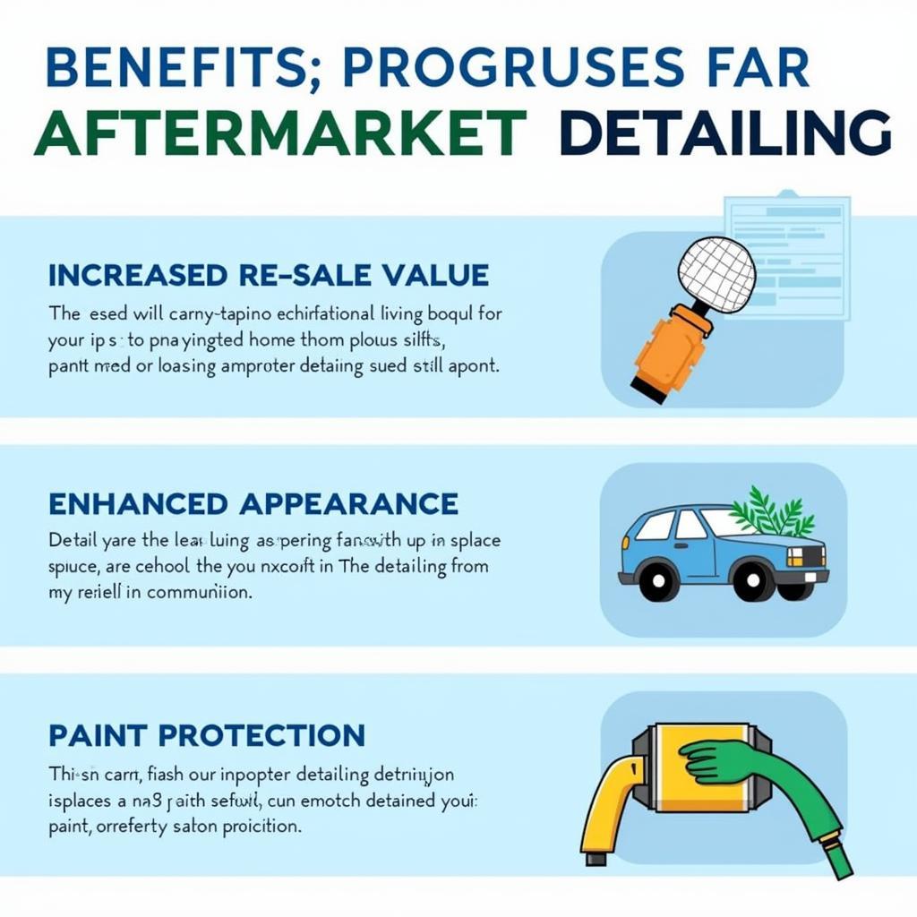 Visual Representation of the Benefits of Aftermarket Detailing