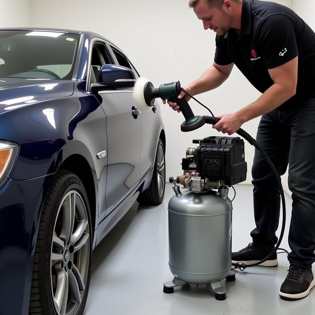 Benefits of the Right Size Air Compressor for Car Detailing