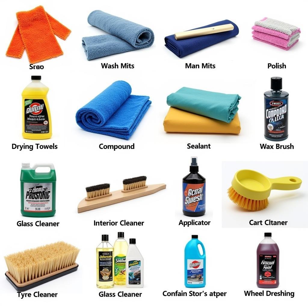 Essential Components of a Car Detailing Kit