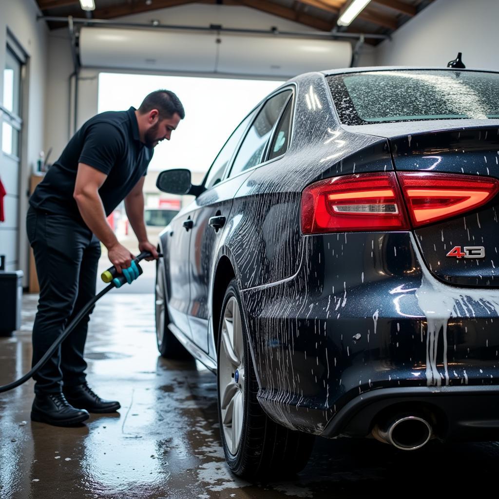 Exterior Car Wash in Newcastle