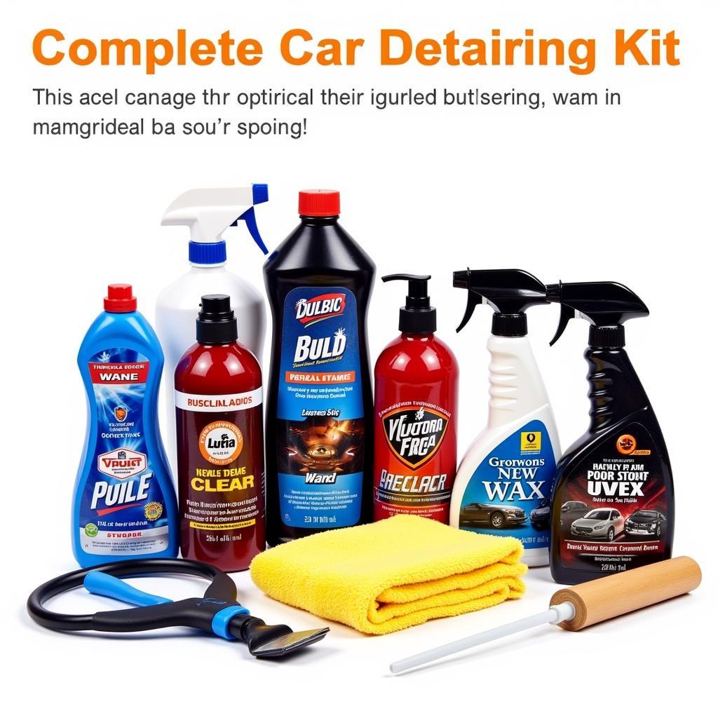 Best Car Detailing Products Kit