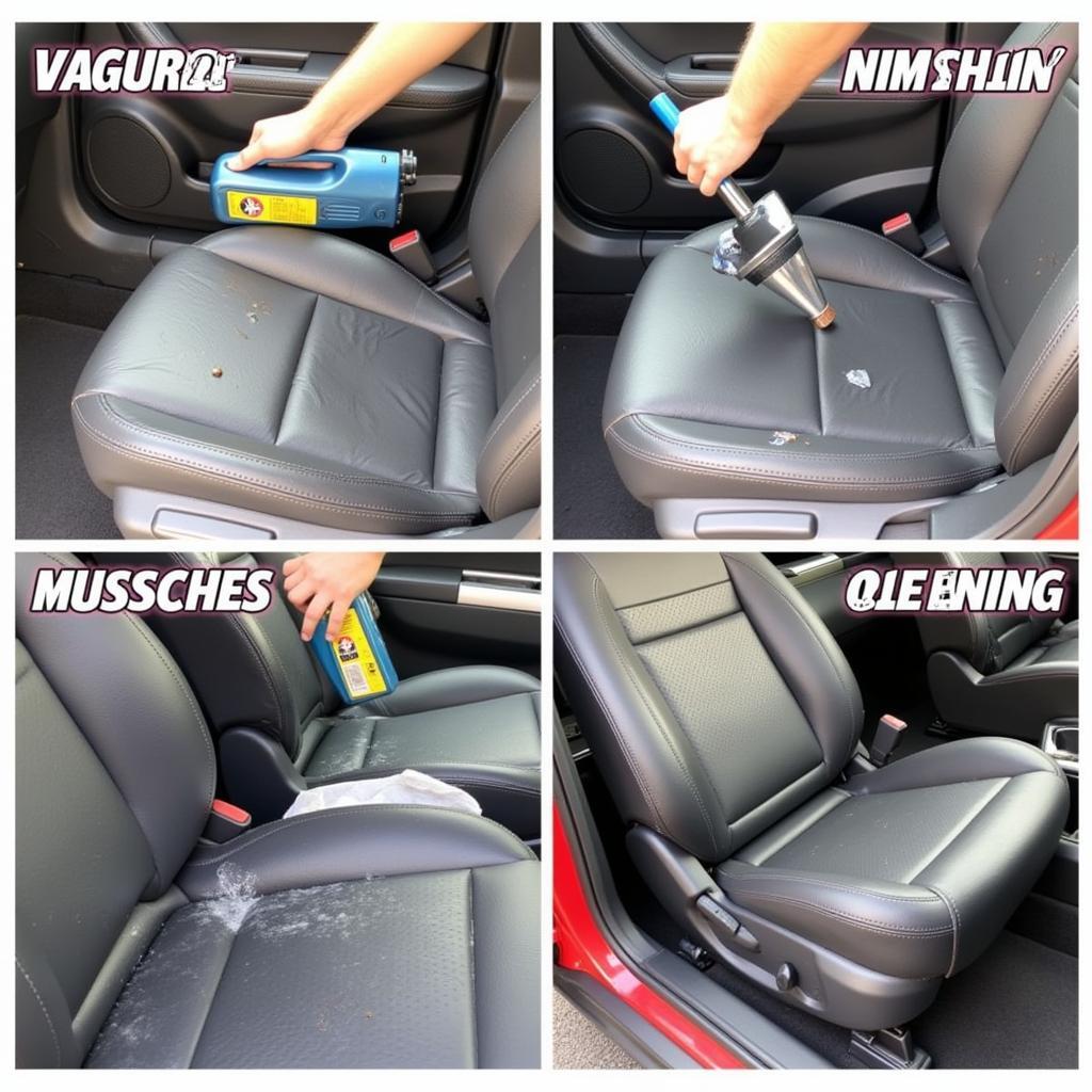 Professional Car Interior Detailing Cleaning Process in Niles