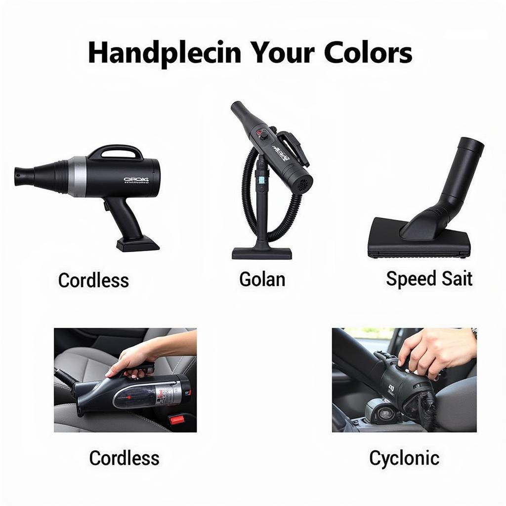 Top Handheld Vacuums for Car Detailing