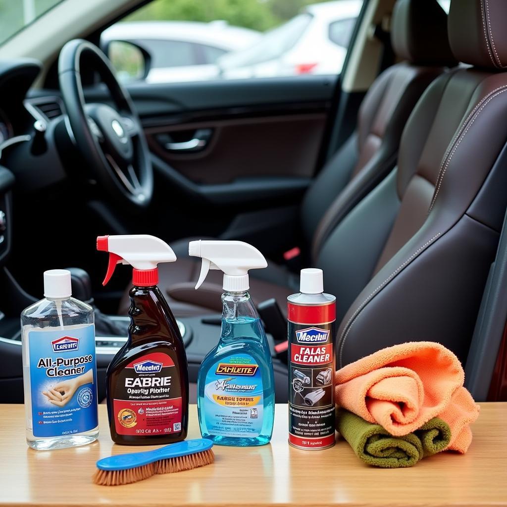 Essential Interior Car Detailing Products Kit