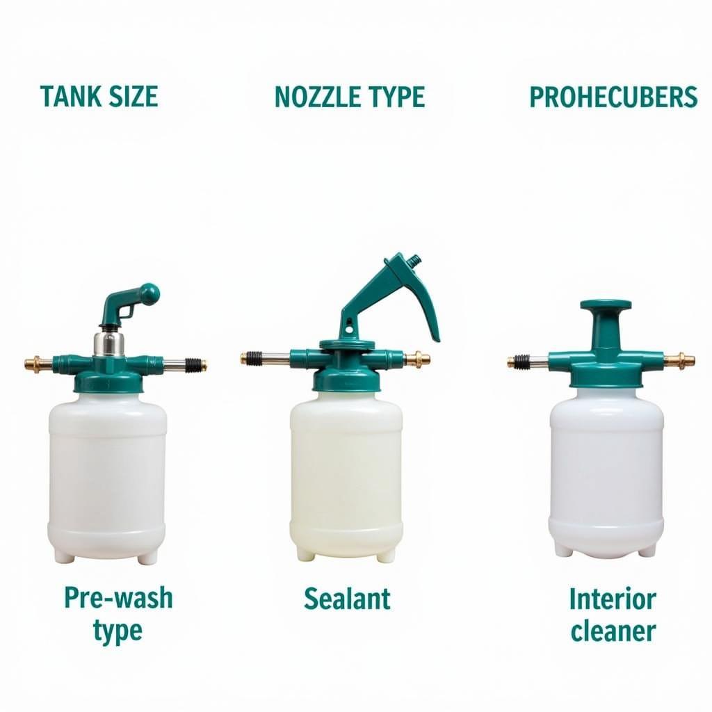 Comparison of Different Pump Sprayers for Car Detailing