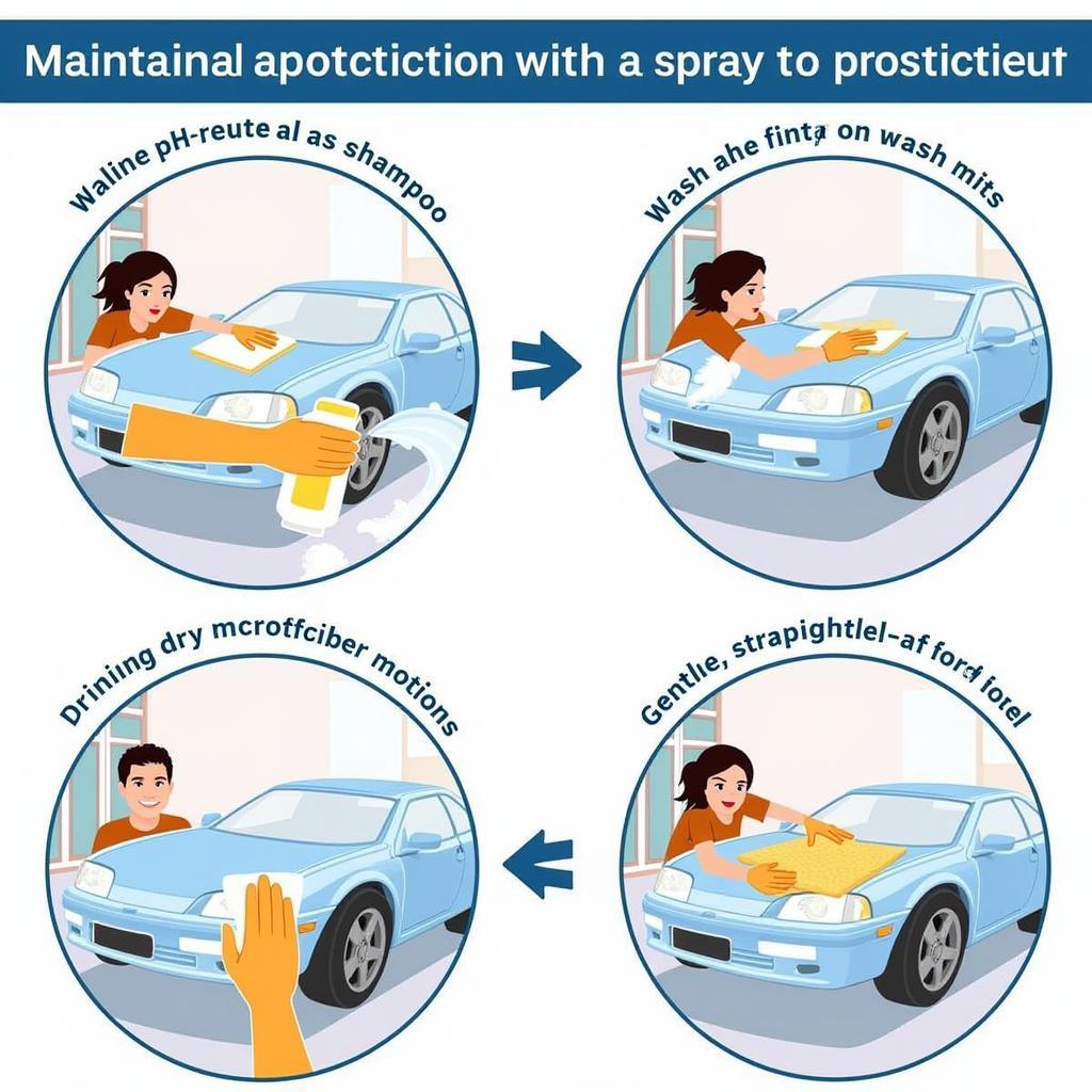 Maintaining Car Protection with Spray On Protectant