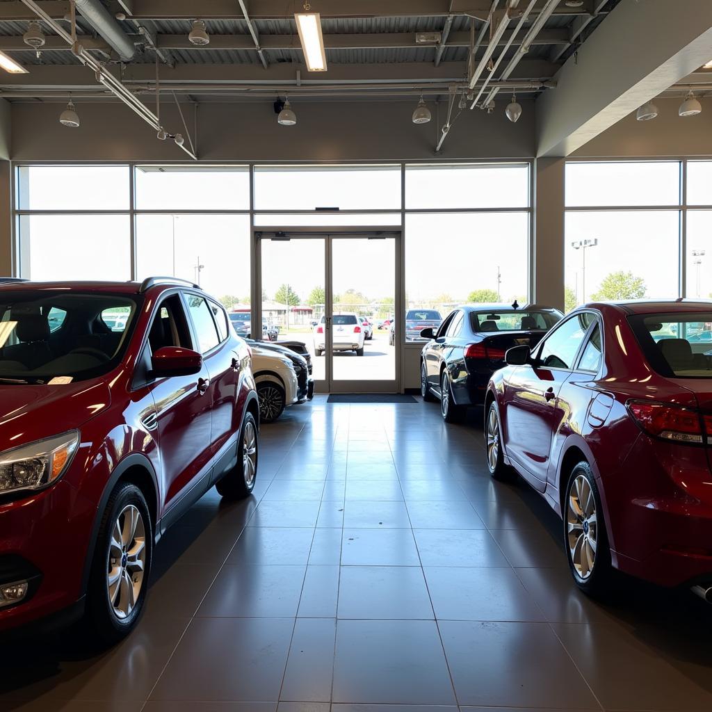 Billings Used Car Showroom After Carnu Detailing