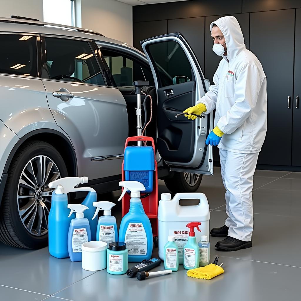 Biohazard Car Detailing Equipment