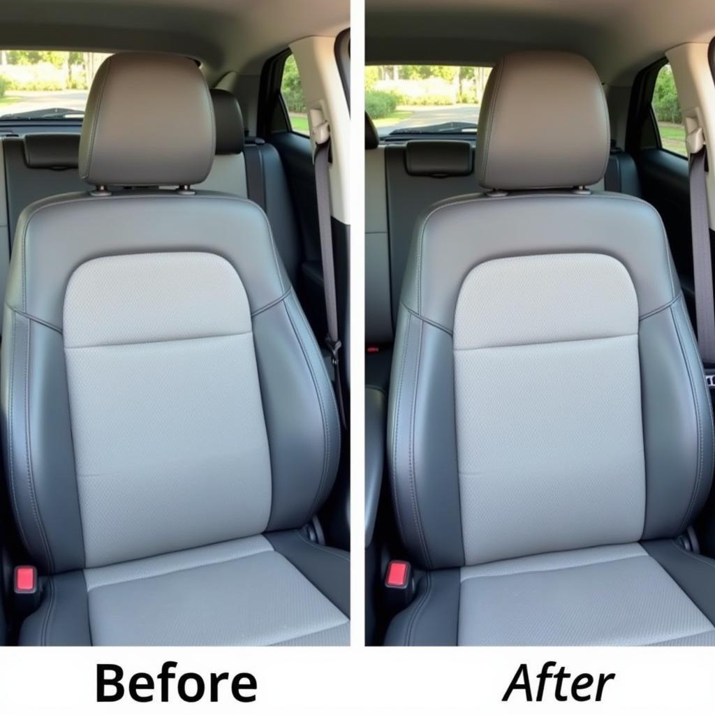 Bissell Little Green Pro Car Detailing Before & After