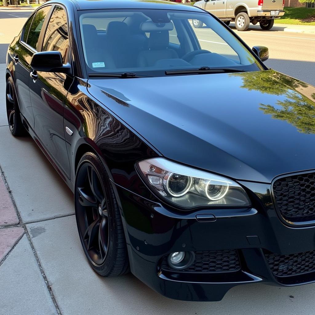 The Final Result: A Professionally Detailed Black Car