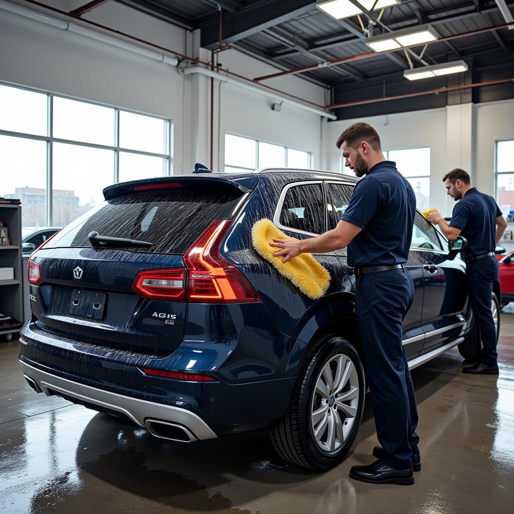 Body Shop Detailing Process